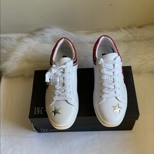 INC International Concepts Men’s Cosmic White Sneakers Size 13M. New in  box
